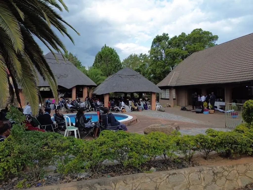 Luxury Lawn Wedding Reception in Bulawayo